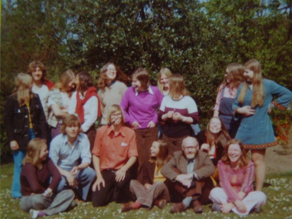 Jyderup Realskoles afgangselever 1974